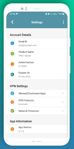 BIPBUP VPN Secure Premium VPN Screenshot1