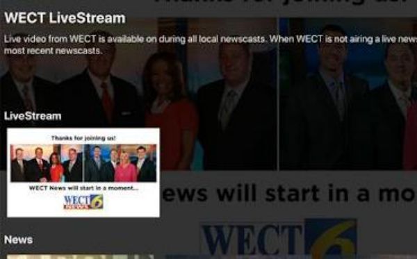 WECT 6 Local News Screenshot2