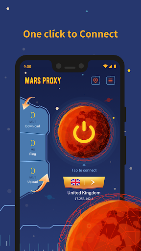 Mars Proxy-Fast and secure VPN Screenshot1