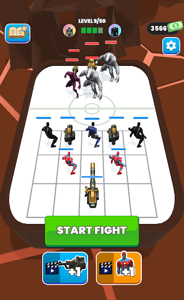 Merge Master Superhero Battle Mod Screenshot1