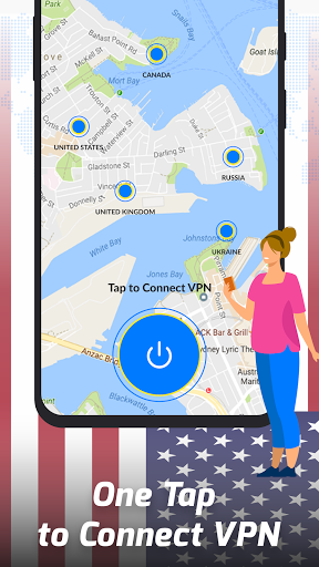 USA VPN: Unlimited Fast VPN Screenshot3