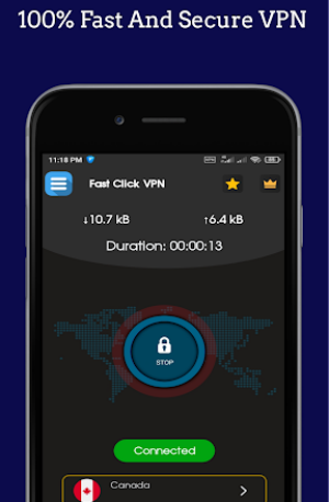 Fast Click VPN - Secure VPN Screenshot2