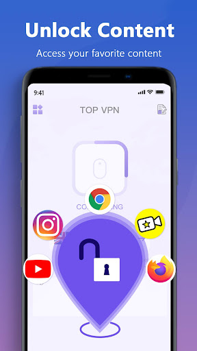 iTop VPN - Secure & Unlimited Screenshot2