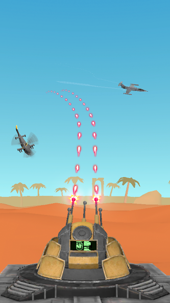 Air Defense: Airplane Shooting Mod Screenshot2