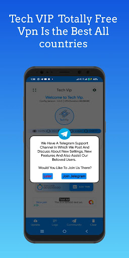 Tech VIP - Unlimited VPN Screenshot1