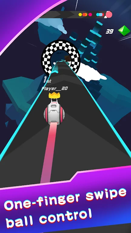 Sky Ball Racing Screenshot1