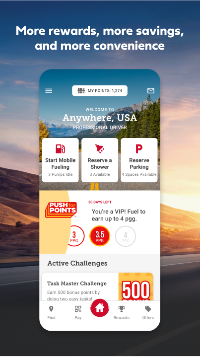 Pilot Flying J: myRewards Plus Screenshot2