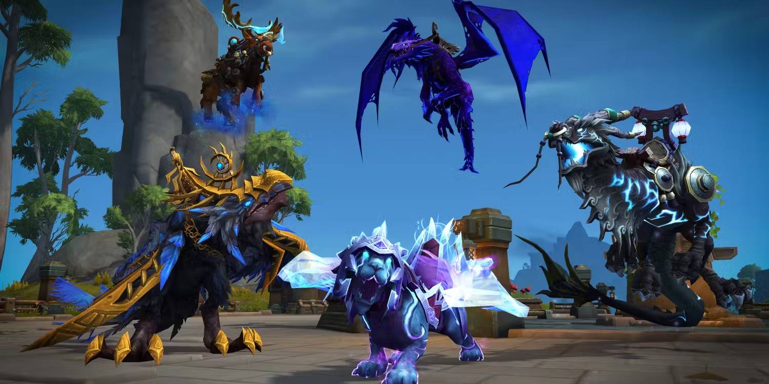 World of Warcraft Expansion's New Skyriding Mechanic Devalues Certain Mount Types Image 1