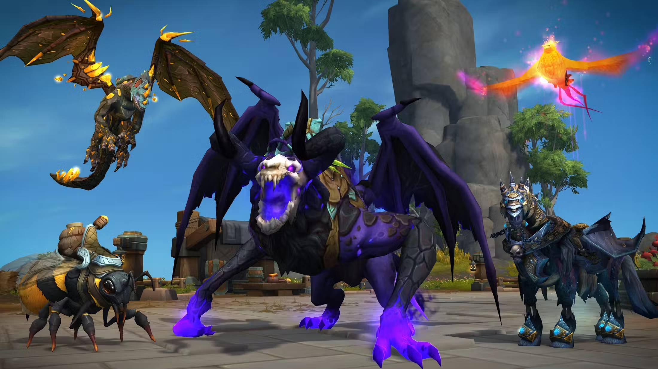 World of Warcraft Expansion's New Skyriding Mechanic Devalues Certain Mount Types News