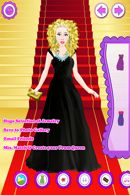 Prom Salon Dress Up Girl - Fas Screenshot3