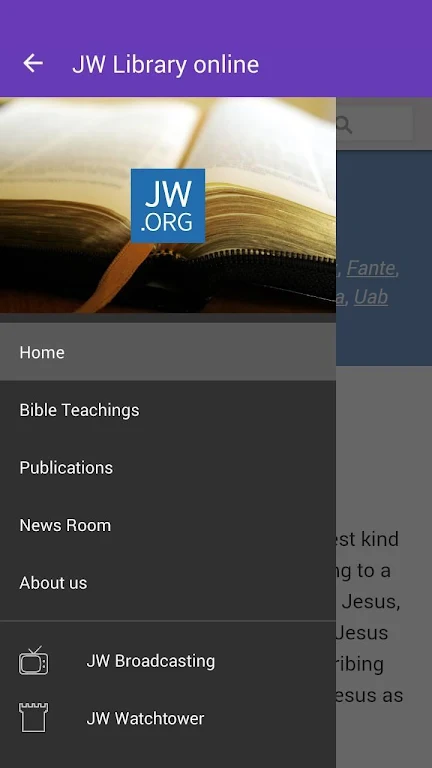 JW Library online Screenshot1