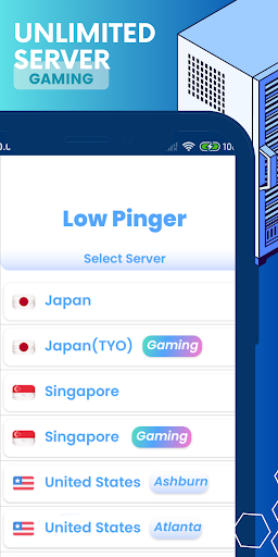 Low Pinger FF VPN - Gaming IP Screenshot2