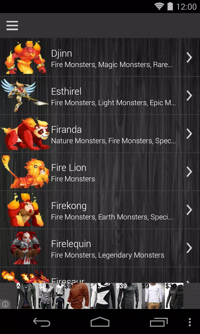 Breeding Guide Monster Legends Screenshot2