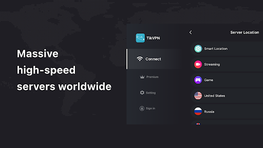 TikVPN-TV - Fast & Safe Proxy Screenshot2