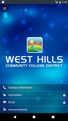 myWestHills Mobile Screenshot1