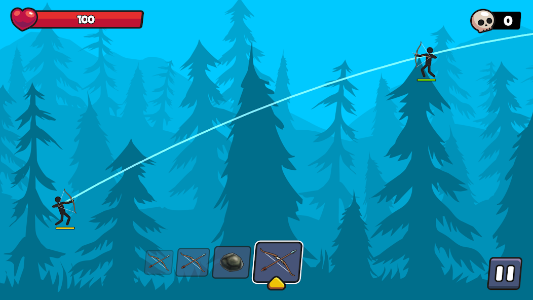 Archers Heroes Stickman's War Mod Screenshot2