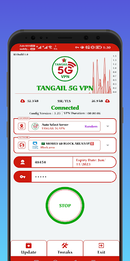 TANGAIL 5G VPN Screenshot3