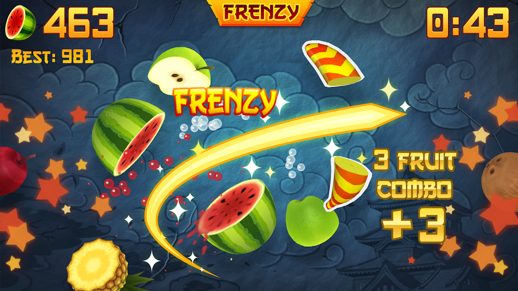 Fruit Ninja Classic+ Mod Screenshot2