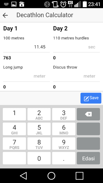 Decathlon Calculator Screenshot2
