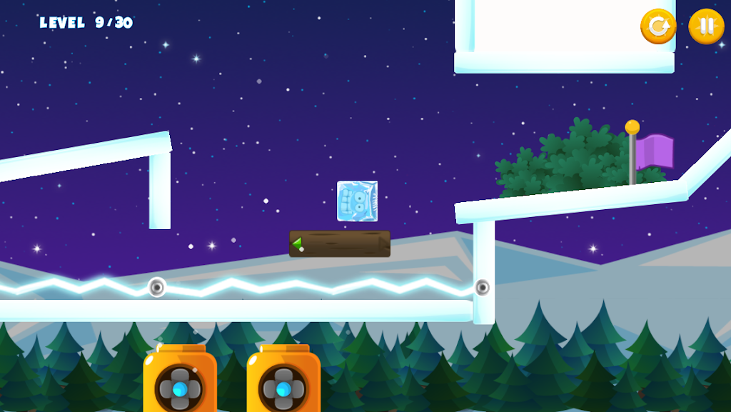 Icy Purple Head - Super Slide Dash Screenshot3