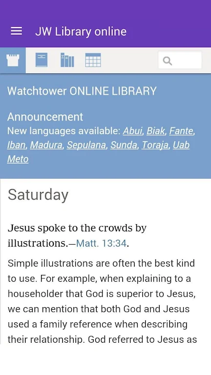 JW Library online Screenshot2