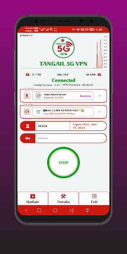 TANGAIL 5G VPN Screenshot2