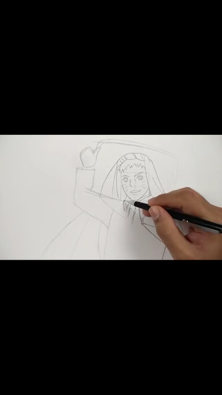 Tutorial Drawing Anime Naruto Screenshot3