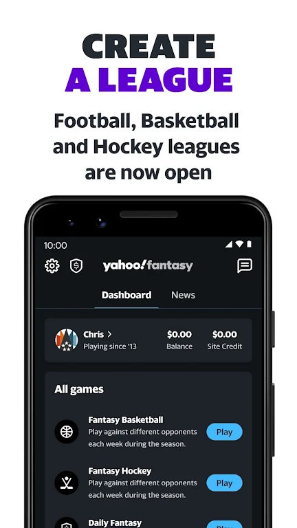 Yahoo Fantasy Screenshot3