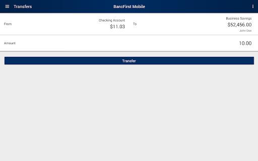 BancFirst Mobile Banking Screenshot4
