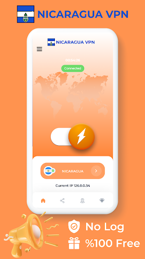 Nicaragua VPN - Private Proxy Screenshot1