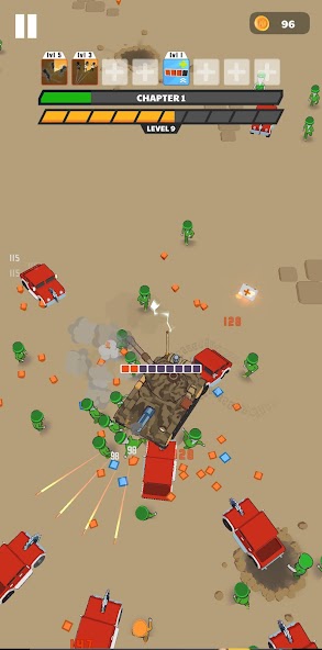 Tank Survival: Blitz War Mod Screenshot4