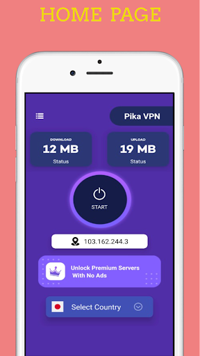 Pika VPN - Secure VPN Proxy Screenshot1