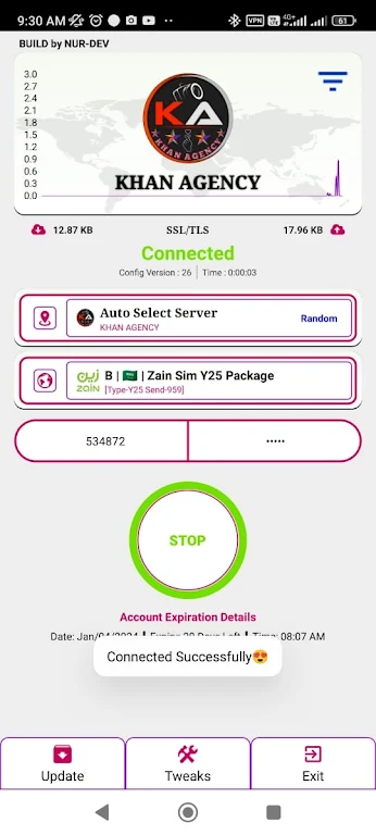 KHAN AGENCY VPN Screenshot2