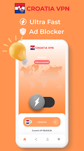 Croatia VPN - Private Proxy Screenshot2