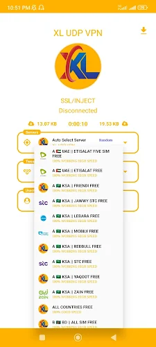 XL UDP VPN Screenshot3