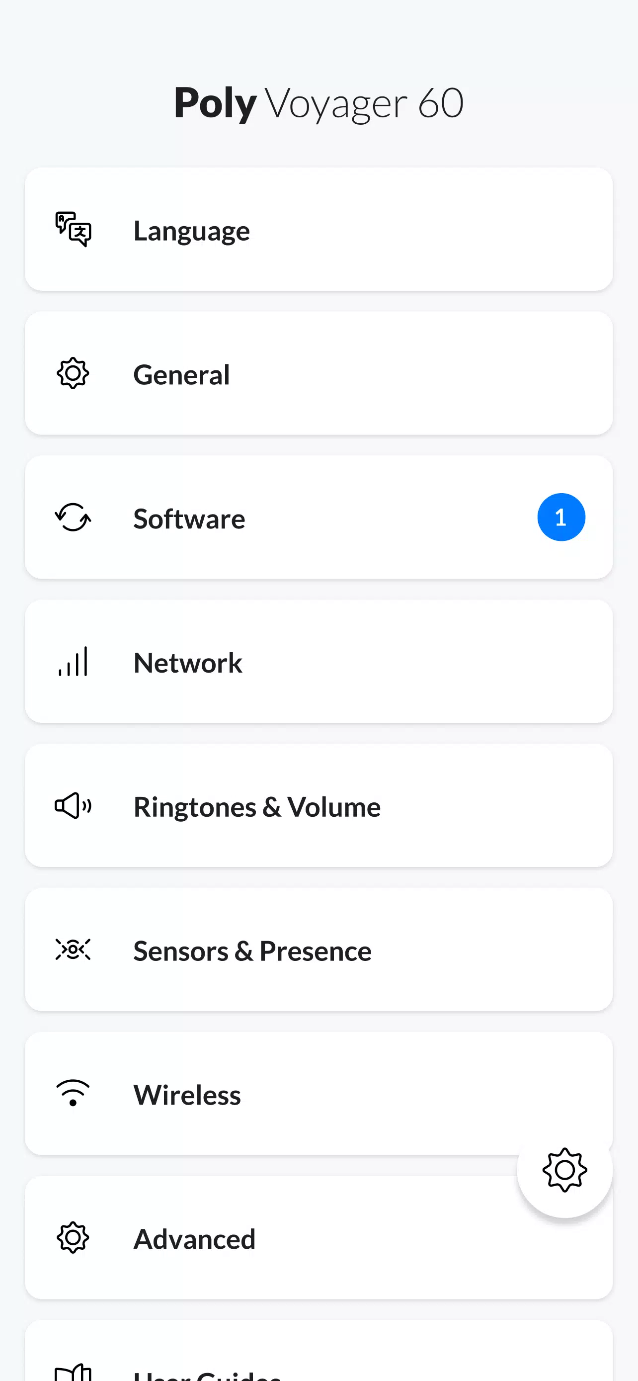 Plantronics Hub™ Screenshot1