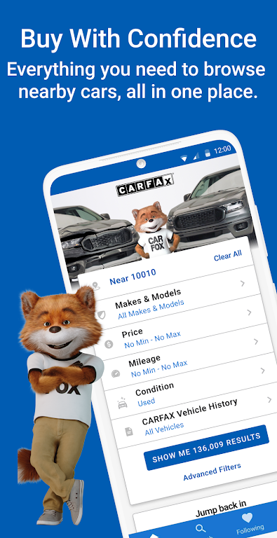 CARFAX - Shop New & Used Cars Screenshot1