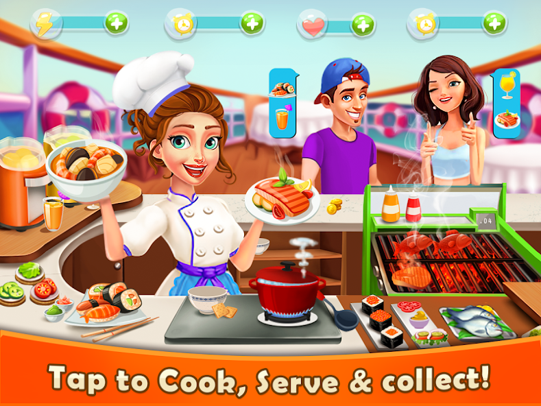 Seafood Chef: Cooking Games Mod Screenshot1