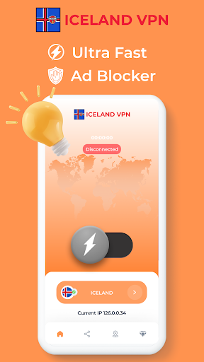 Iceland VPN - Private Proxy Screenshot2