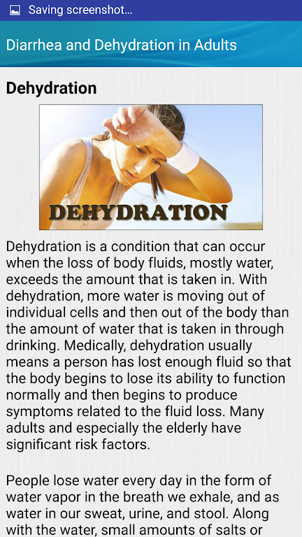 Diarrhea and Dehydration Help Screenshot2