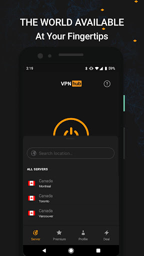 VPNhub - Unlimited & Secure Screenshot3