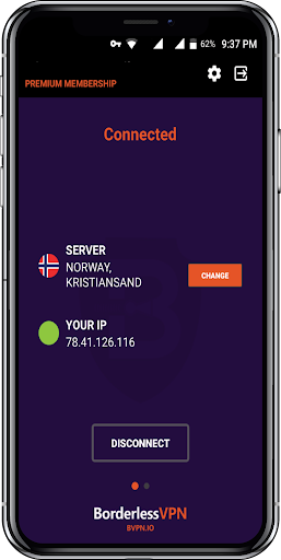 Borderless VPN - Ultimate secu Screenshot1