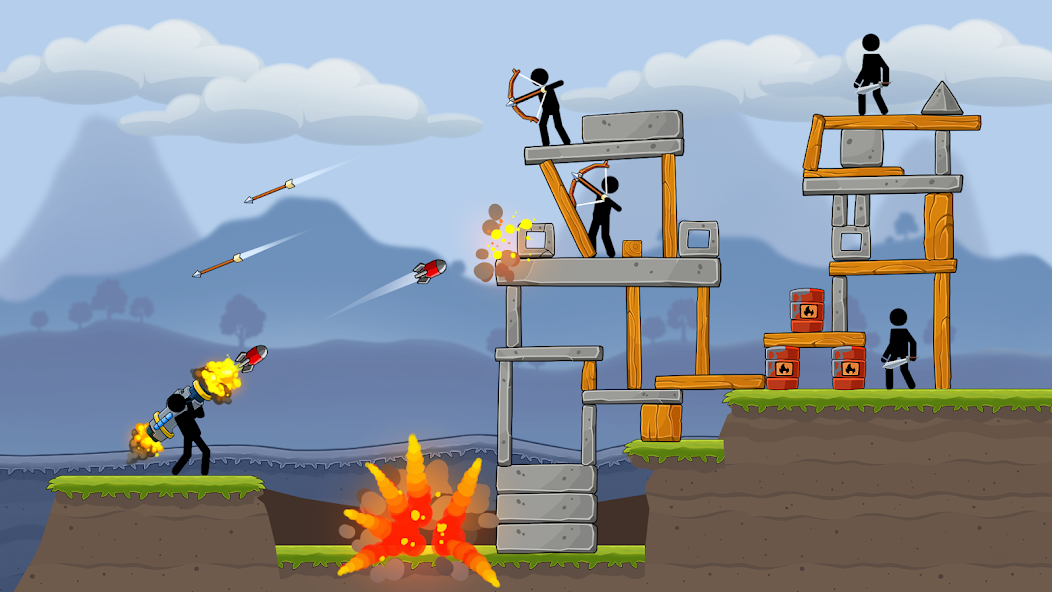 Boom Stick: Bazooka Puzzles Mod Screenshot1