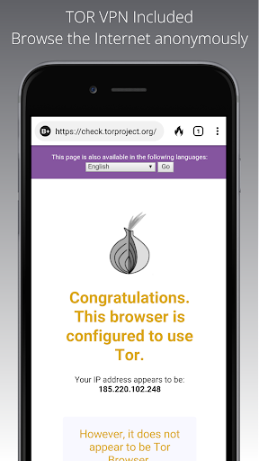 Privacy Browser with VPN Screenshot2