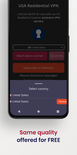 USA Residential Fast VPN Screenshot3