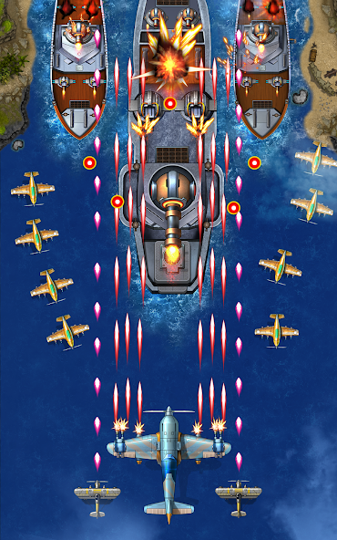 1941 AirAttack: Airplane Games Mod Screenshot1