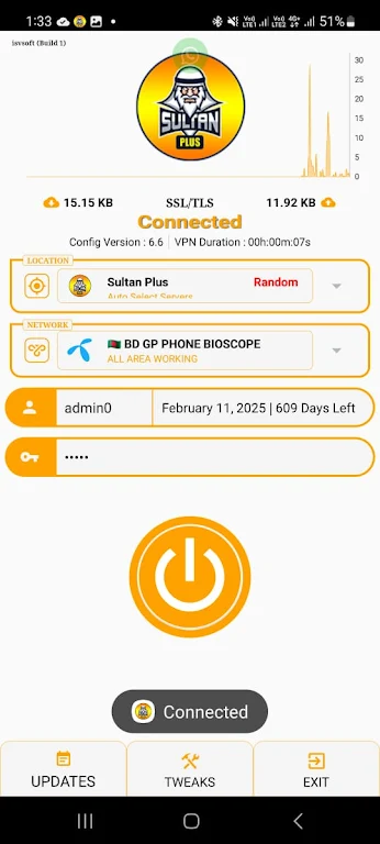 Sultan Plus Vpn Screenshot3