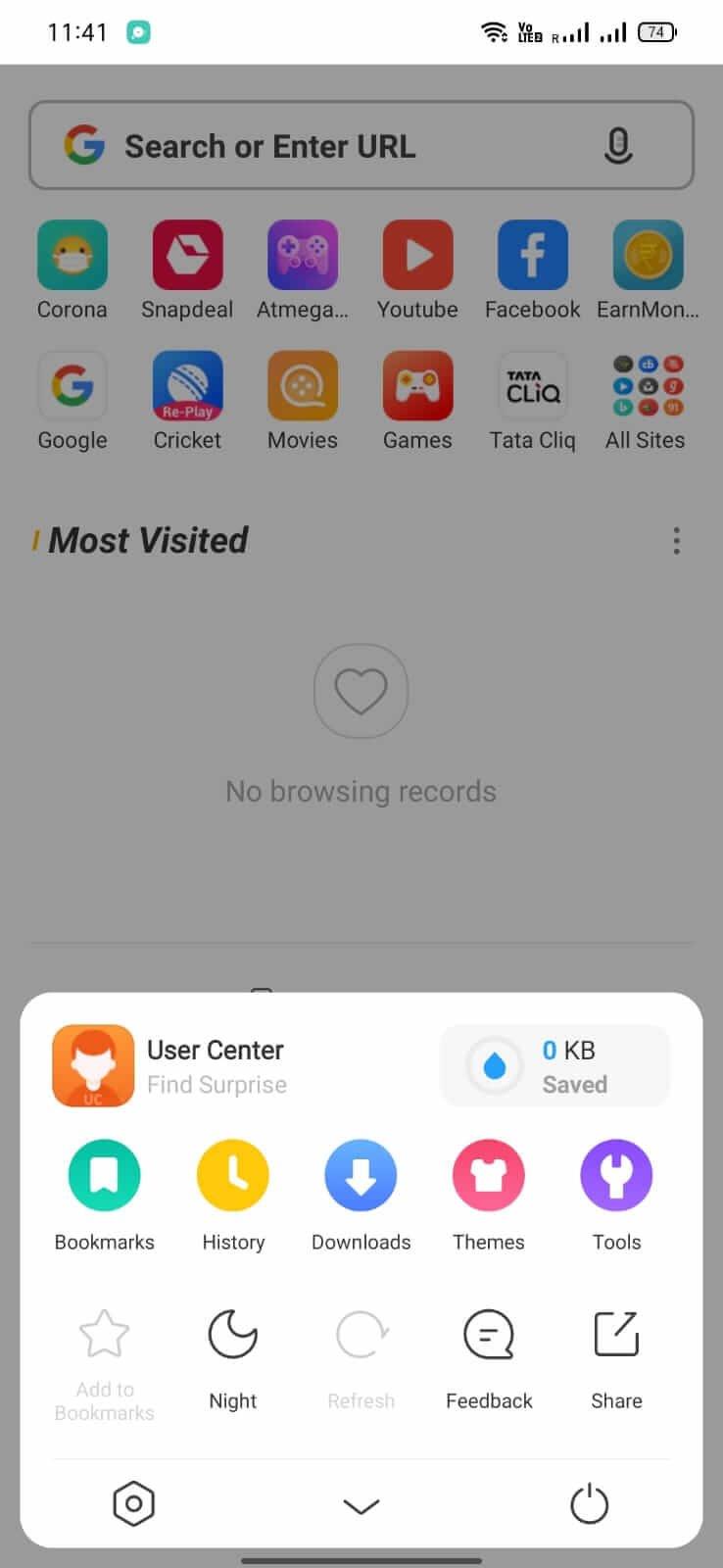 UC Browser Screenshot3