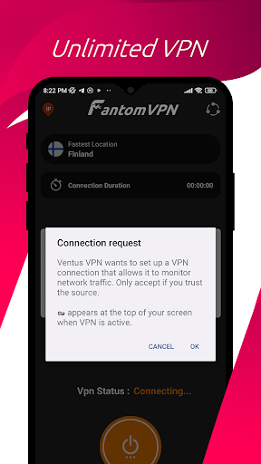 Fantum VPN - Fast, Secure VPN Screenshot3