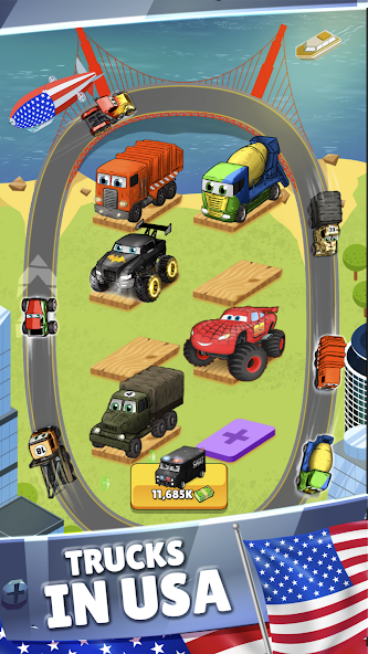 Merge Truck: Monster Truck Mod Screenshot1